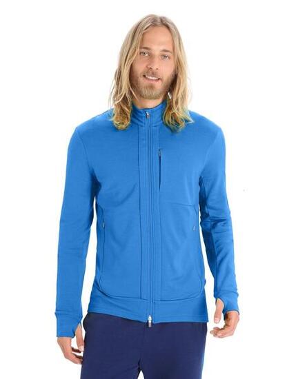 Bluza turystyczna rozpinana męska Icebreaker Quantum III LS Zip