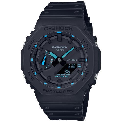 Relógio Casio G-Shock GA-2100-1A2ER Multidesporto Unisexo Preto