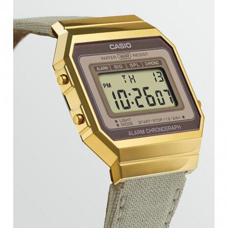 Relógio Casio A700WEGL-7AEF Multidesporto Unisexo Dourado