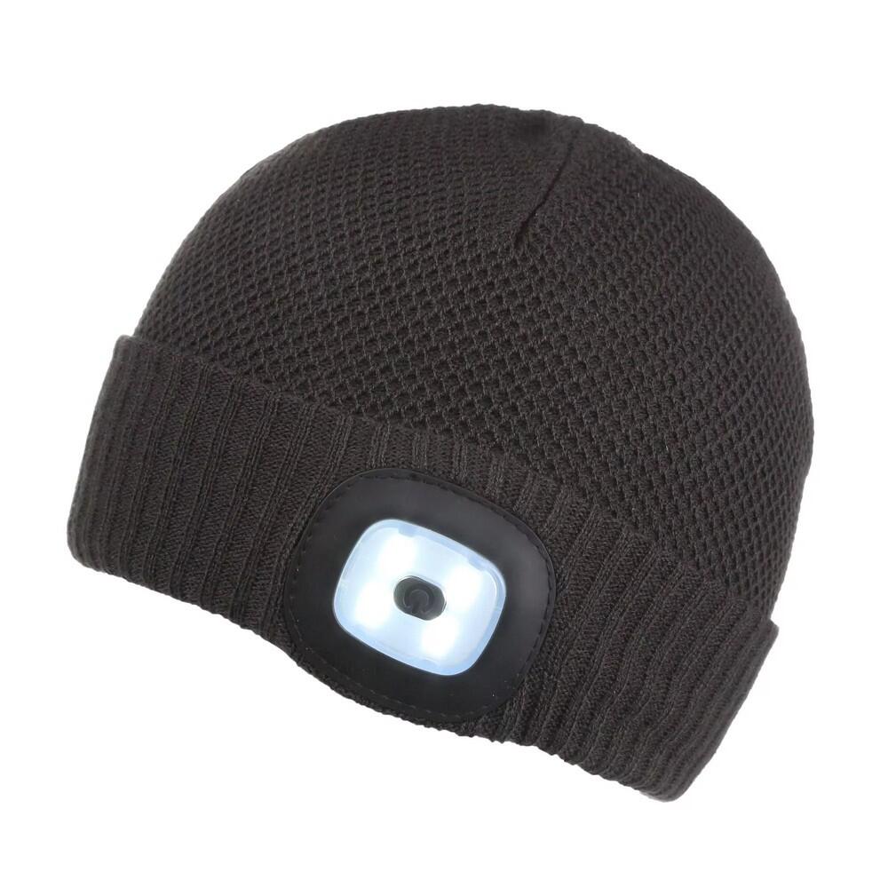 Childrens/Kids Torch II Beanie (Black) 2/4