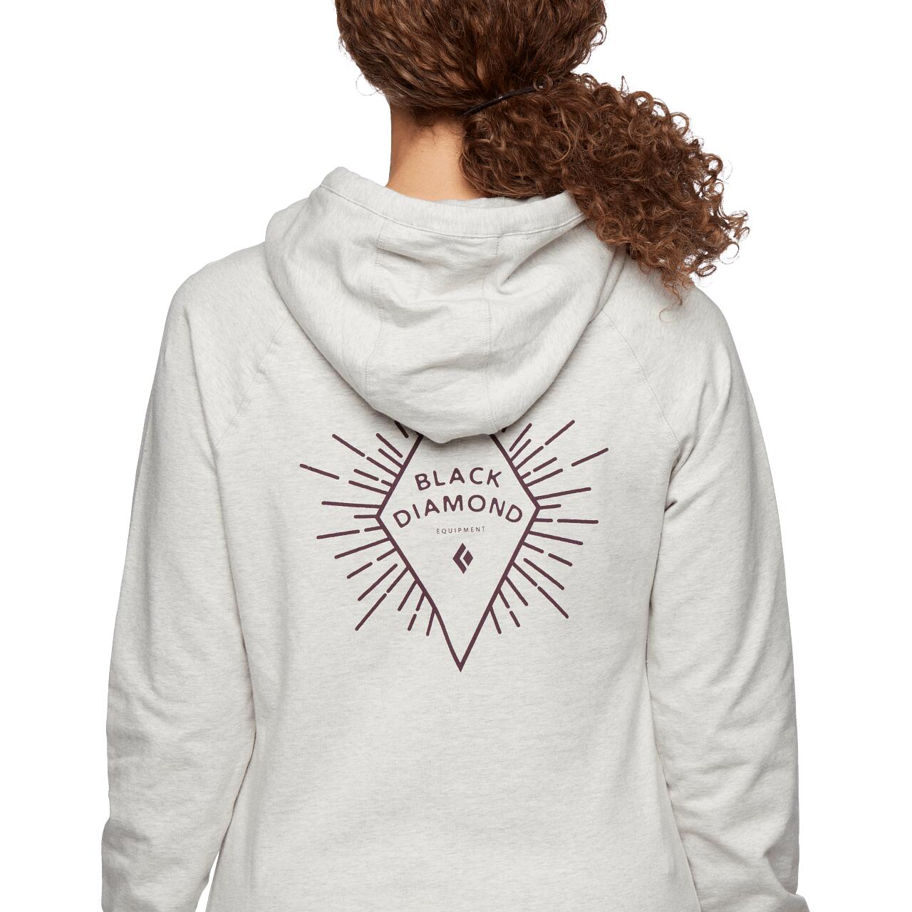 Bluza turystyczna z kapturem damska Black Diamond Rays Pullover Hoody 4/5