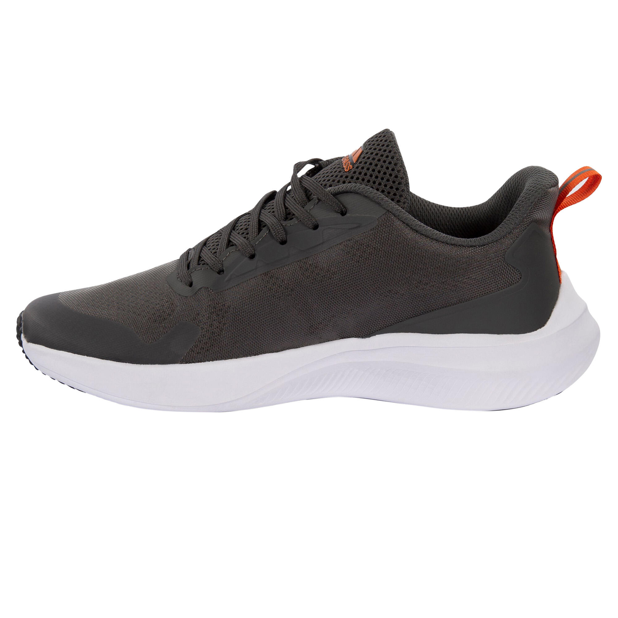 Scarpe Sportive Uomo Trespass Sirus Grigio Canna Di Fucile 3/5