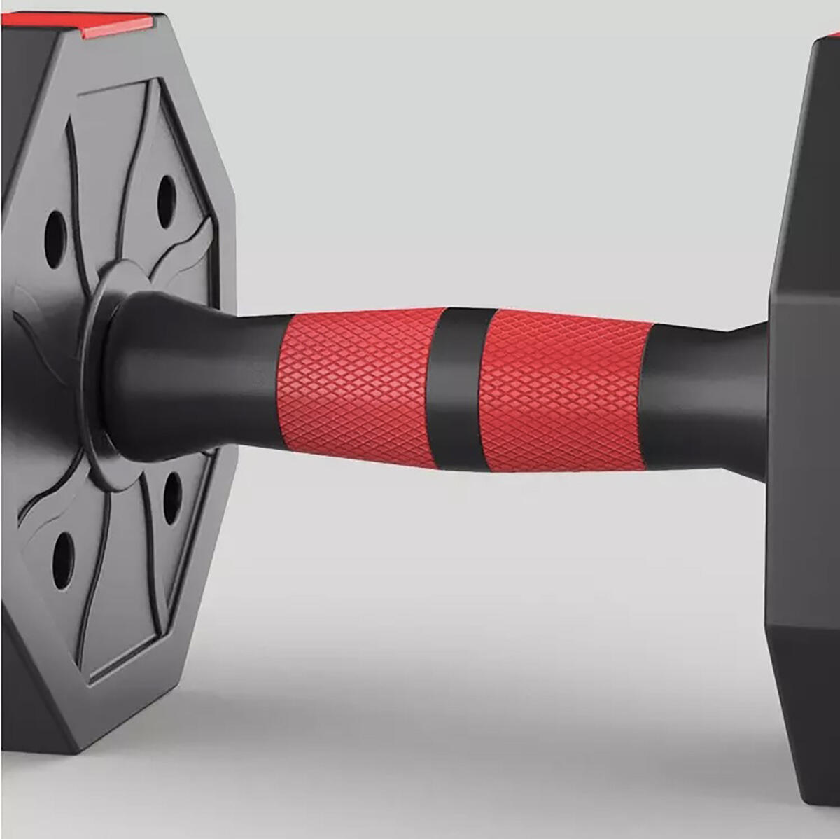 Conjunto de Halteres 2 em 1 Octogonal de 50kg Fitness Tech 2/5