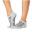 Tavi Savvy Yoga No-Show Grip Socks - Lichtgrijs - Grip sokken