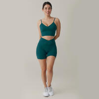 Ensemble de sport Top+Short Furina & Ica Compression pour femmes Black Limba