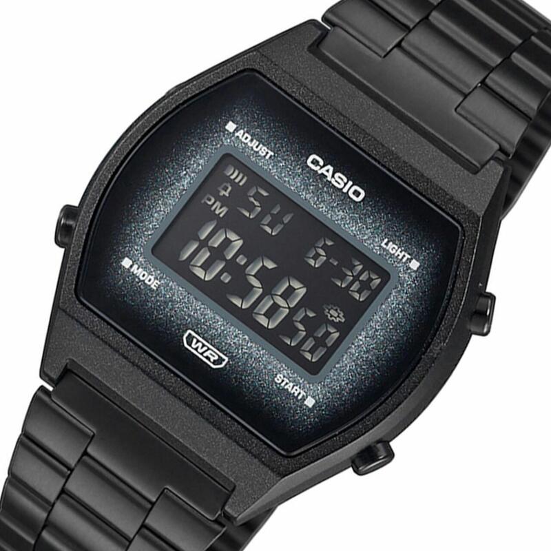 Relógio Casio Vintage B640WBG-1BEF Multidesporto Unisexo Preto