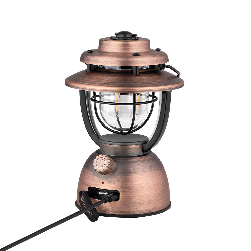 Olantern Classic 2 Pro – 300 lm LED Lantern, Vintage Copper, USB-C 3/7