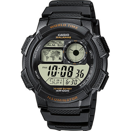 Relógio Casio AE-1000W-1AVEF Multidesporto Unisexo Preto