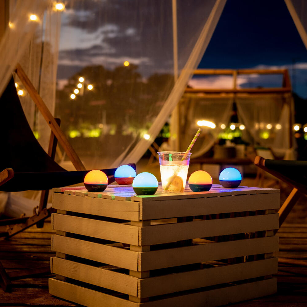 Luz Led Para Camping e Decoração, Olight Obulb Pro, Laranja, Controle Remoto 5/5