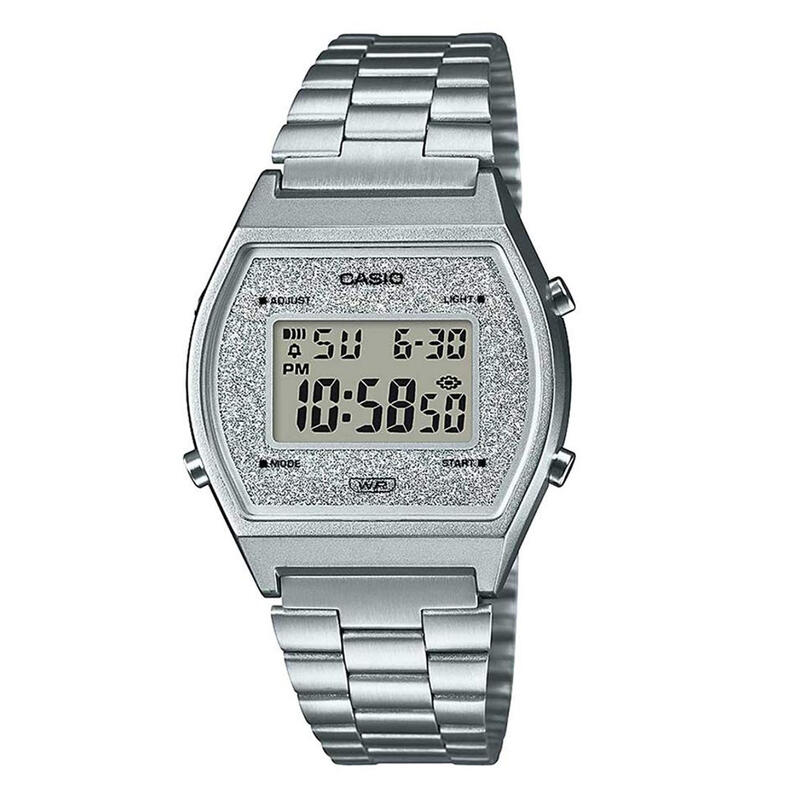 Relógio Casio Glitter B640WDG-7DF Multidesporto Mulher Prateado
