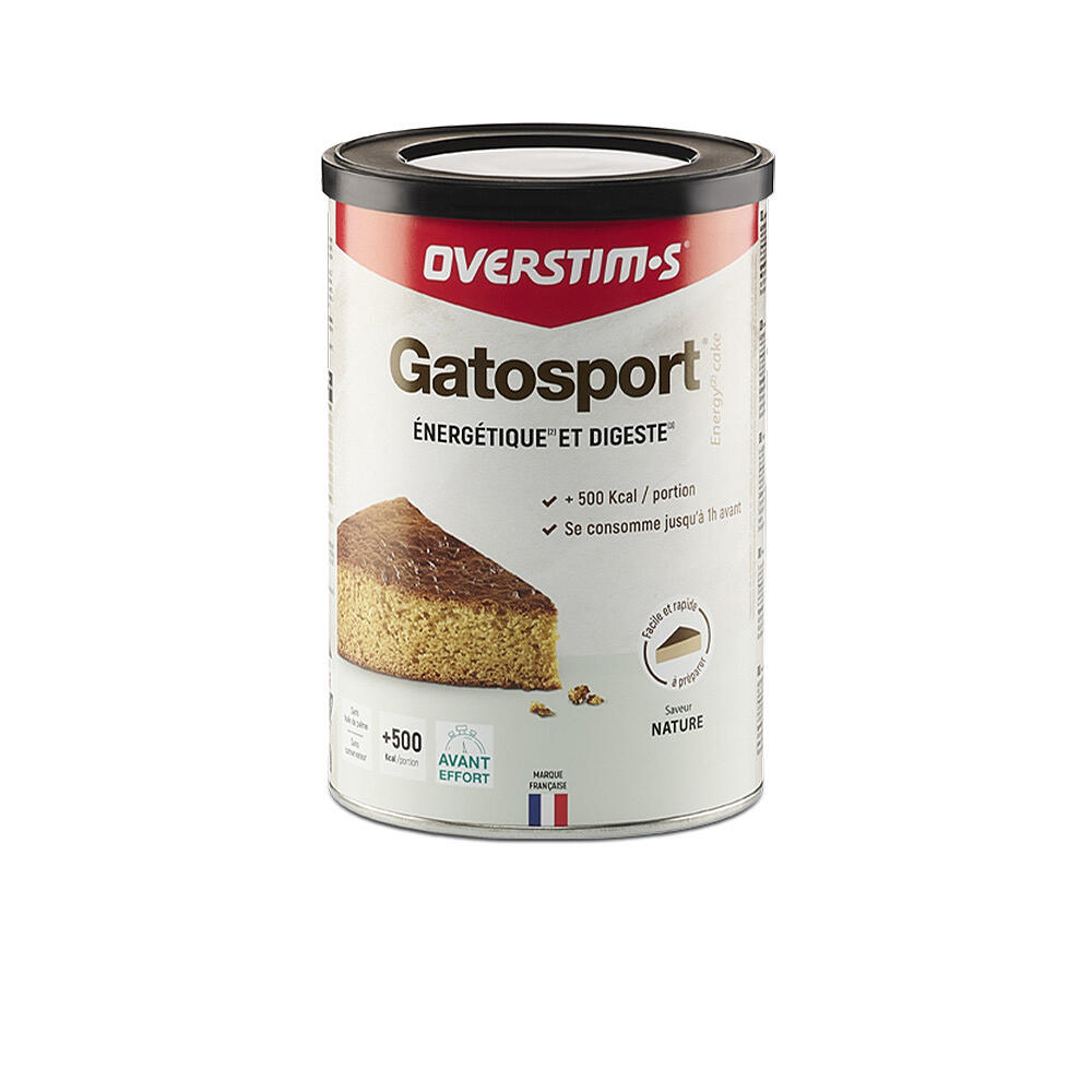 Overstim.s - Gâteau Énergétique - Gatosport Nature - 400g - Gateau Énergétique - 400 G - Decathlon