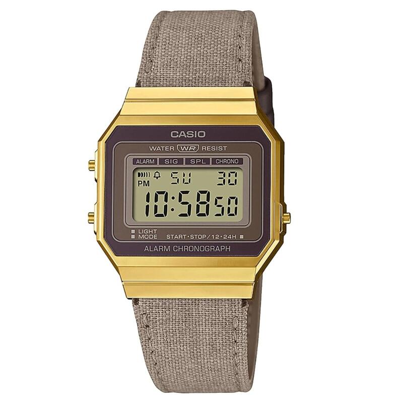 Relógio Casio A700WEGL-5AEF Multidesporto Unisexo Dourado