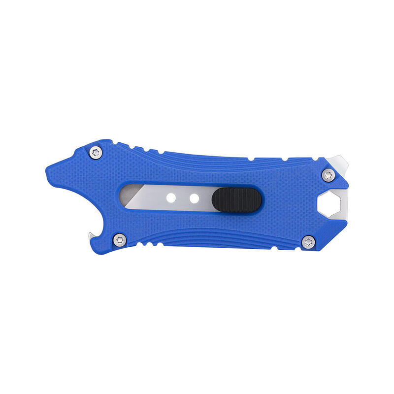 Cuchillo Utilitario Con Multiherramientas 5 en 1, Olight Oknife Otacle, Azul