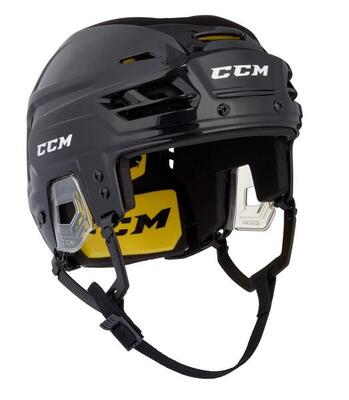 Ijshockey helm zwart volwassenen ccm