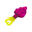 Vinilo Pesca Jigging Spinning JLC SEPIA 150 gr rosa fluor