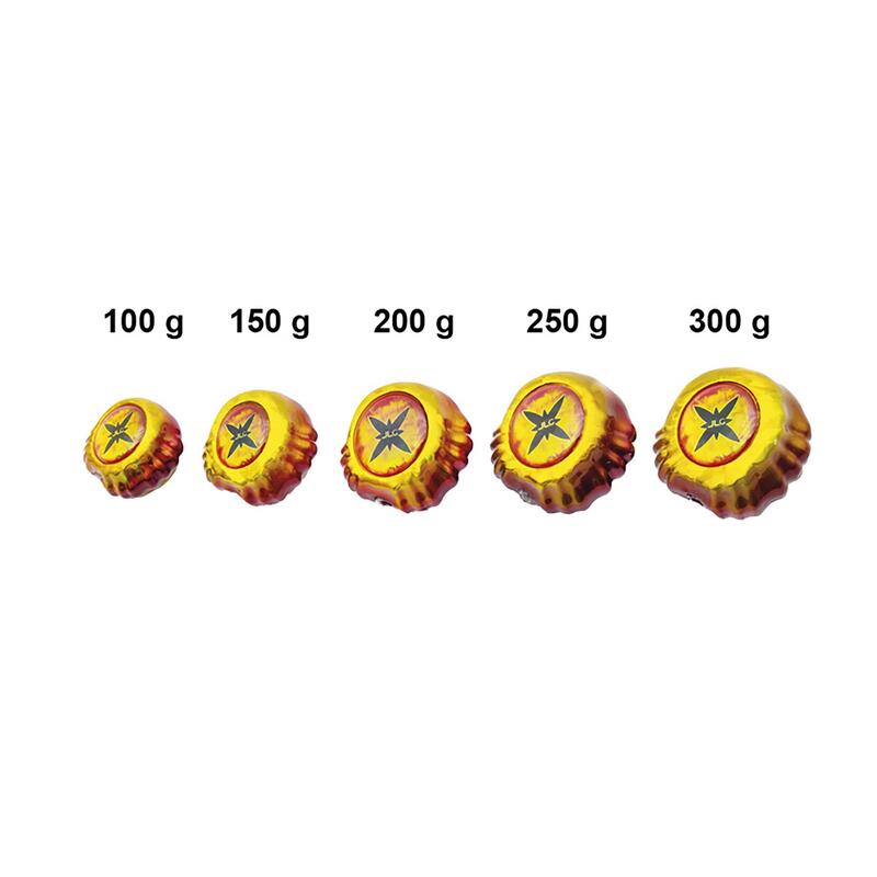 Jig Tai Rubber Kabura Jigging JLC Nautilus 2.0 250 gr rojo brillos