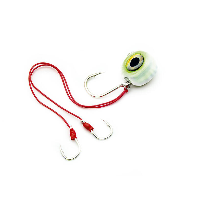 Jig Pesca al Vivo Live Kab Jigging JLC Nautilus 1.0 60 g Verde