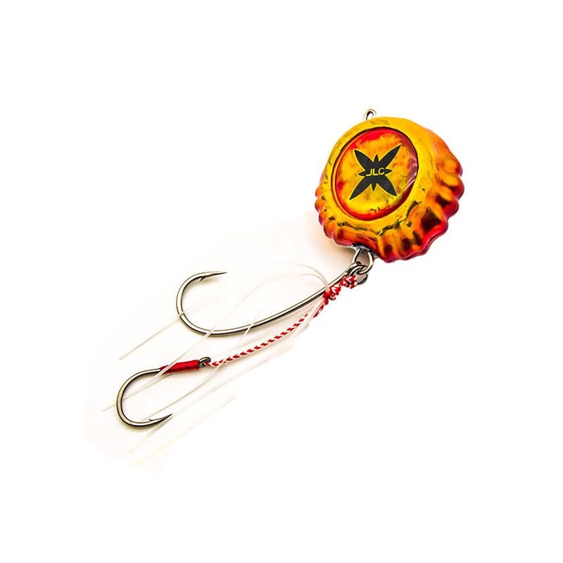 Jig Tai Rubber Kabura Tenya Jigging JLC Nautilus 2.0 300 g Oro Rojo