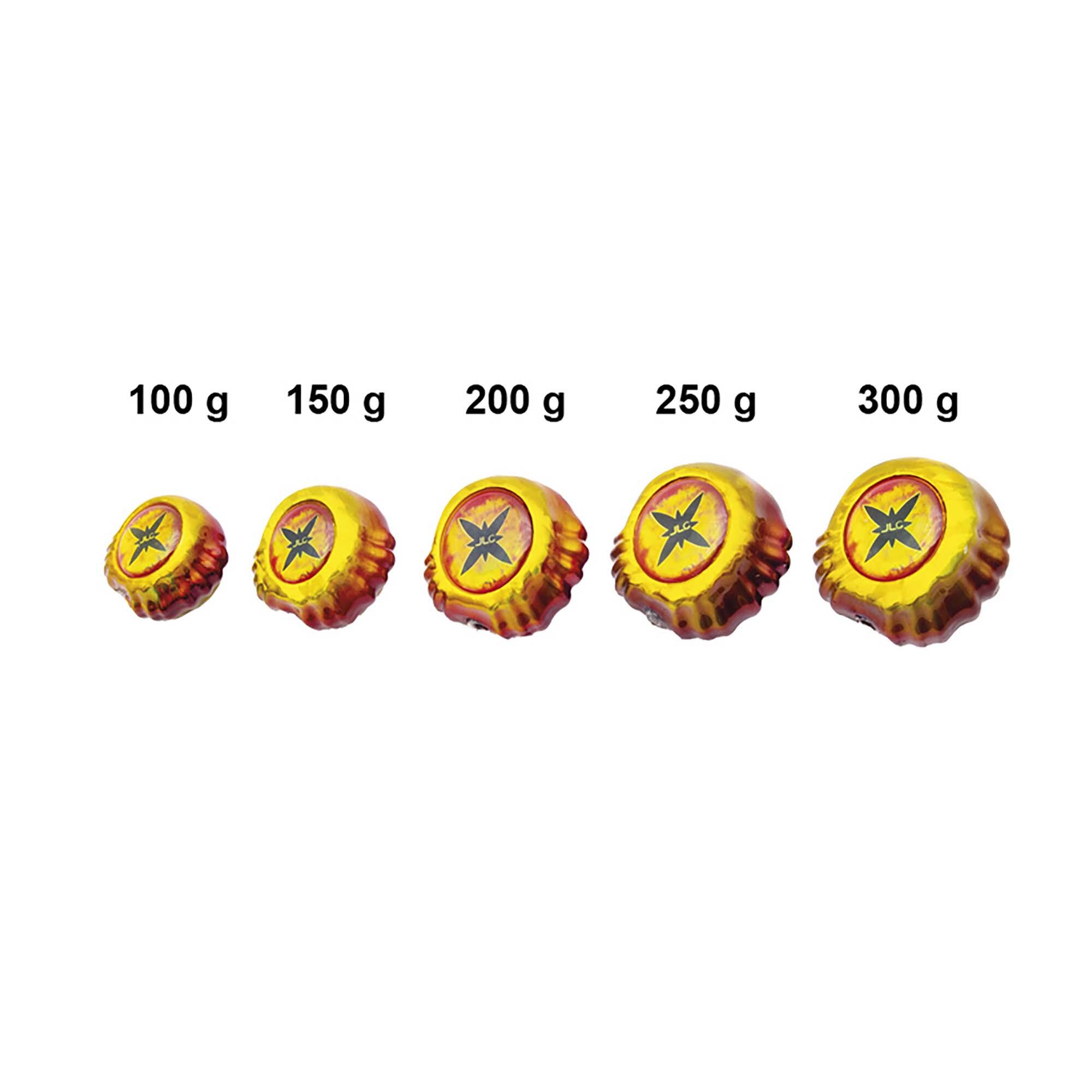Jig Tai Rubber Kabura Jigging JLC Nautilus 2.0 200 g Oro Rojo 3/3