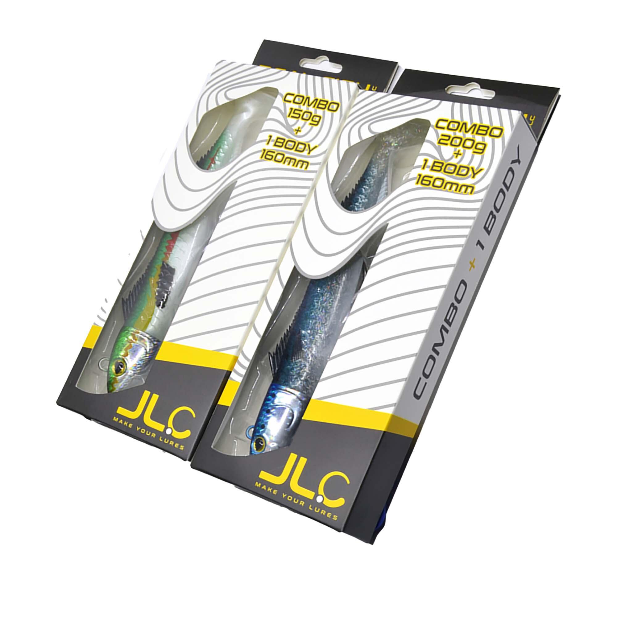 Vinilo Pesca Jigging Spinning JLC REAL FISH 150 gr doncella 3/3