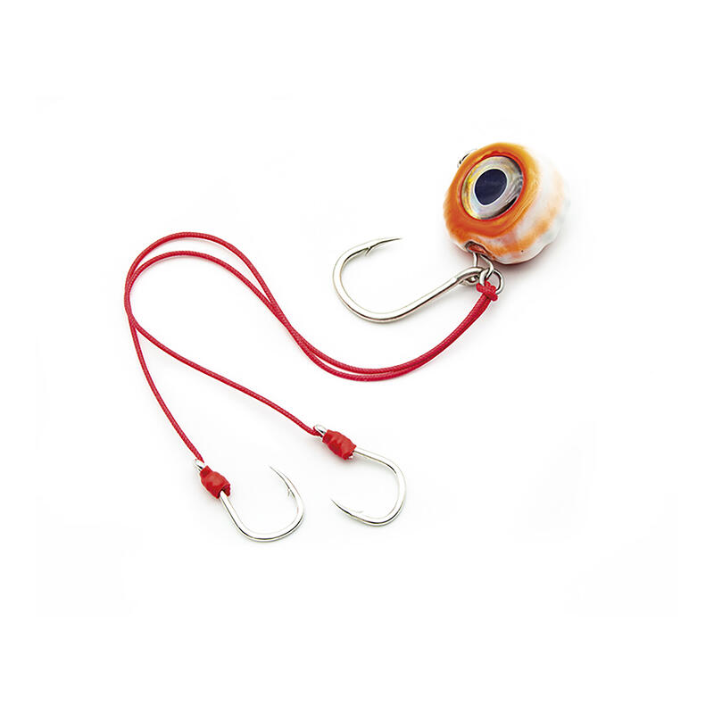 Jig Pesca al Vivo Live Kab Jigging JLC Nautilus 1.0 150 g Naranja