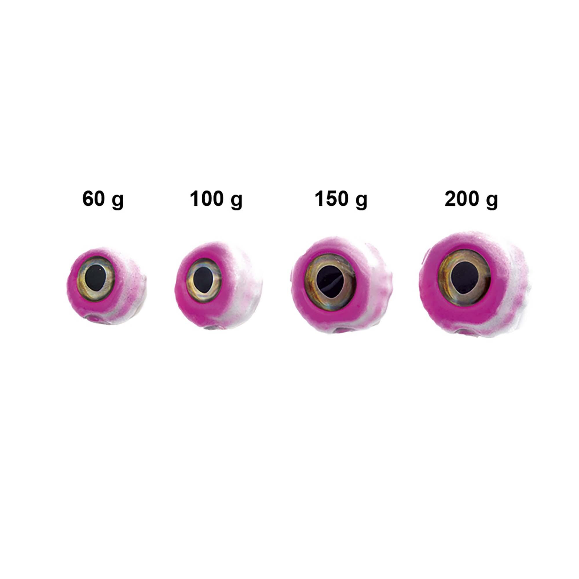 Jig Pesca al Vivo Live Kab Jigging JLC Nautilus 1.0 200 g Negro 3/4