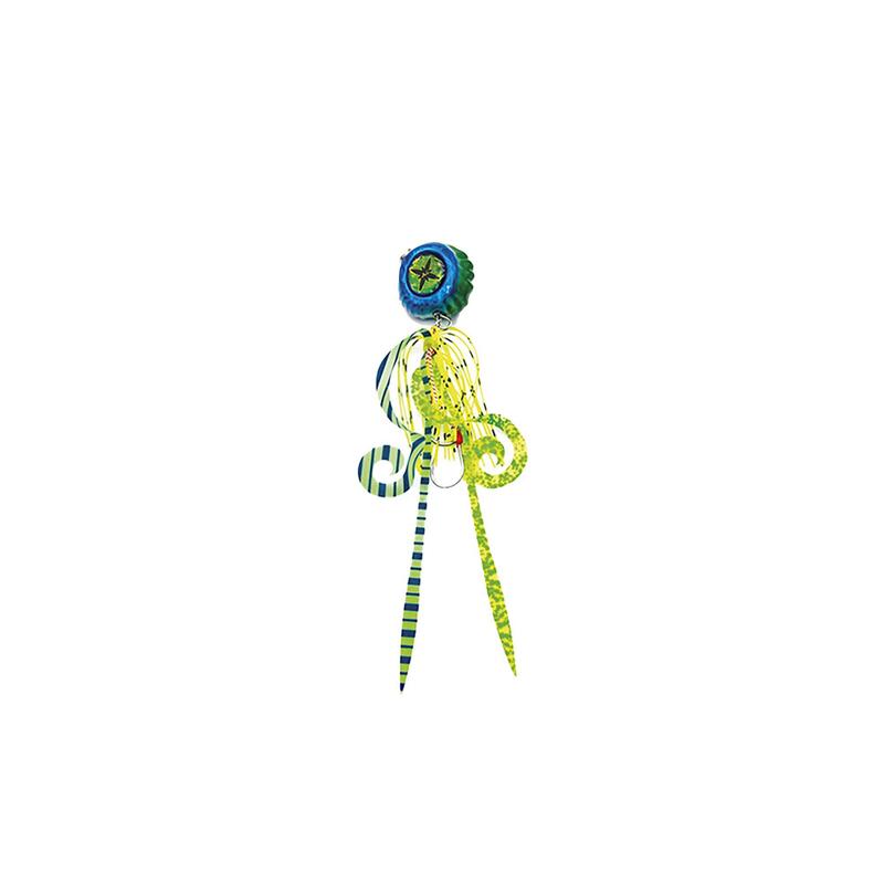 Jig Tai Rubber Kabura Jigging JLC Nautilus 2.0 250 g Verde Azul