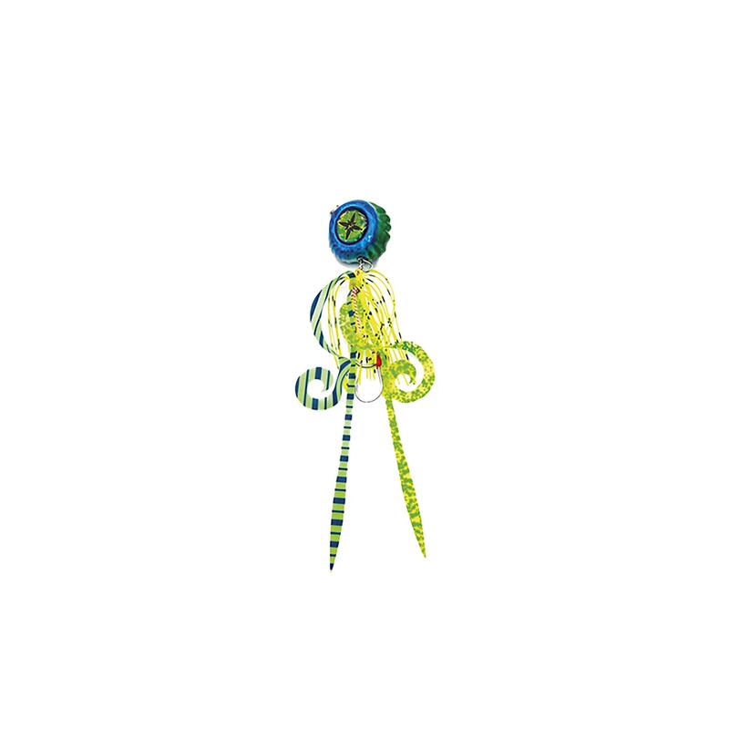 Jig Tai Rubber Kabura Jigging JLC Nautilus 2.0 200 g Verde Azul