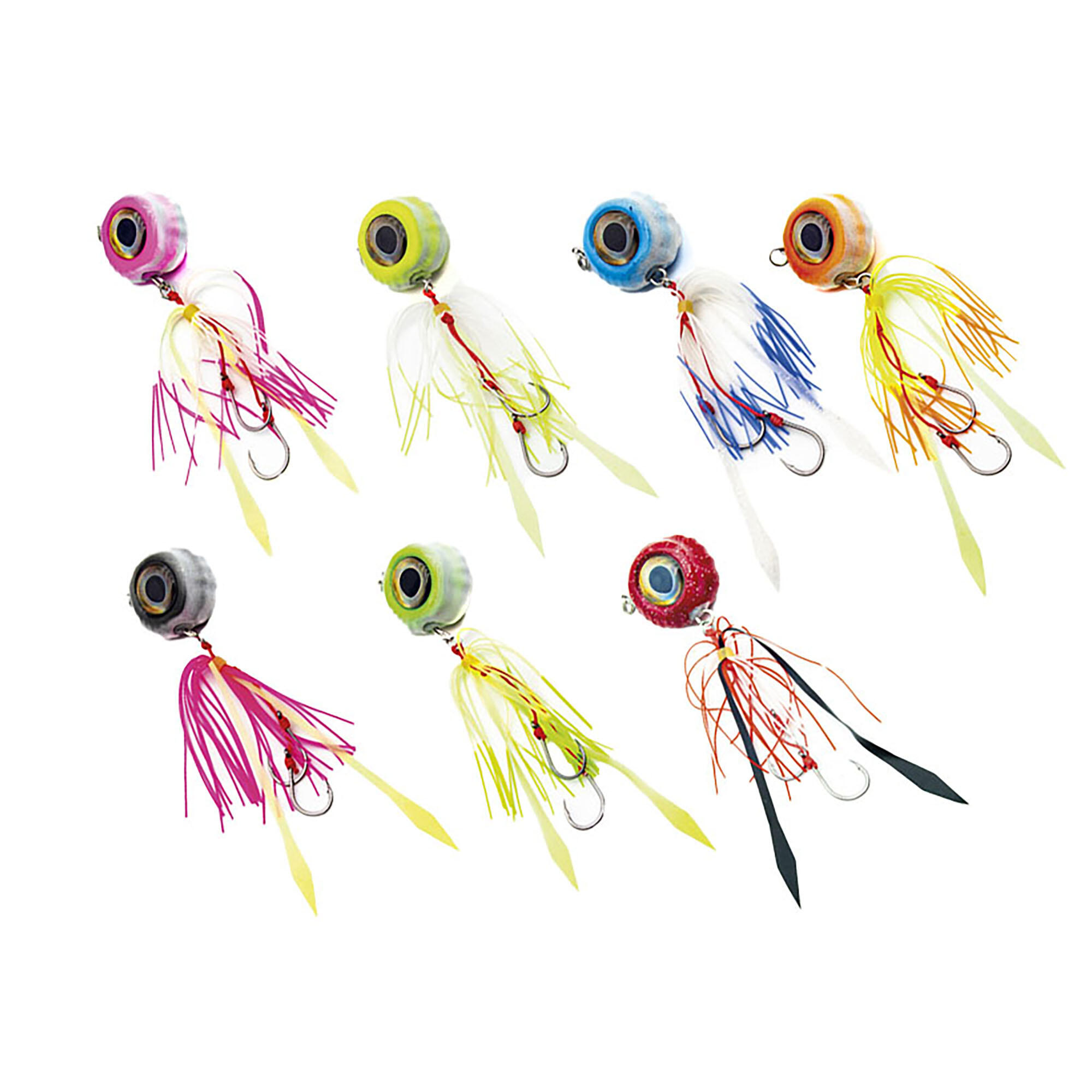 Jig Tai Rubber Kabura Jigging JLC Nautilus 1.0 100 g Rosa 2/4