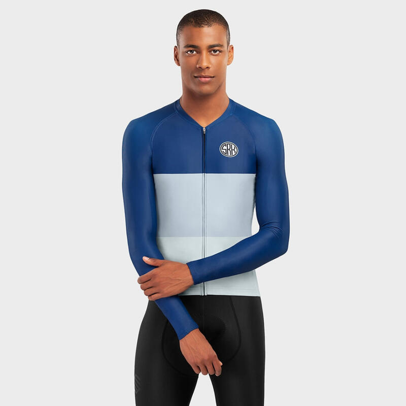 Maillot de manga larga hombre ciclismo M2 Grand Tour SIROKO Azul