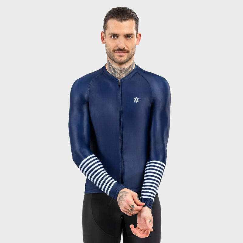 Maillot de manga larga hombre ciclismo M2 Alpine SIROKO Azul Navy