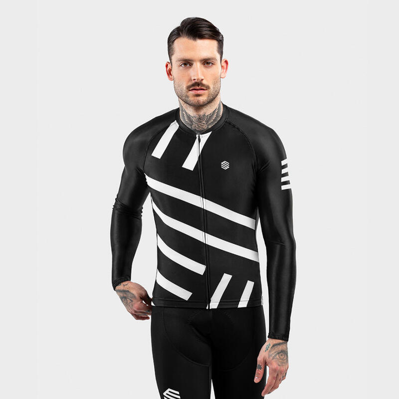 Maillot vélo manches longues homme