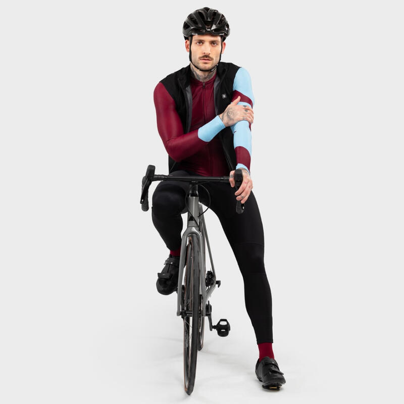 Camisola de ciclismo manga comprida homem M2 Road Trip SIROKO Bordeux