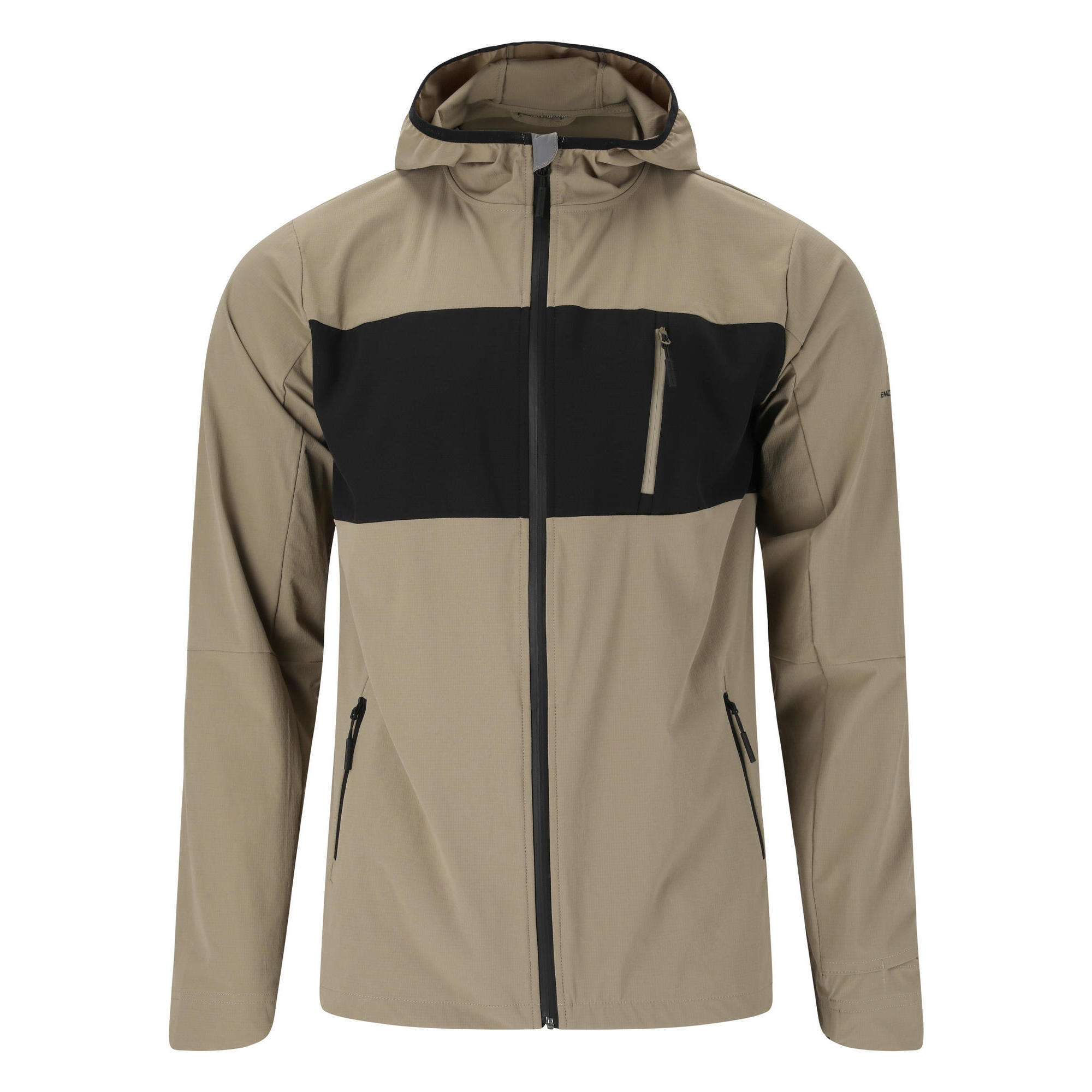 Endurance - Veste De Course Tellent - Veste - Beige|noir - 56 3xl - Decathlon