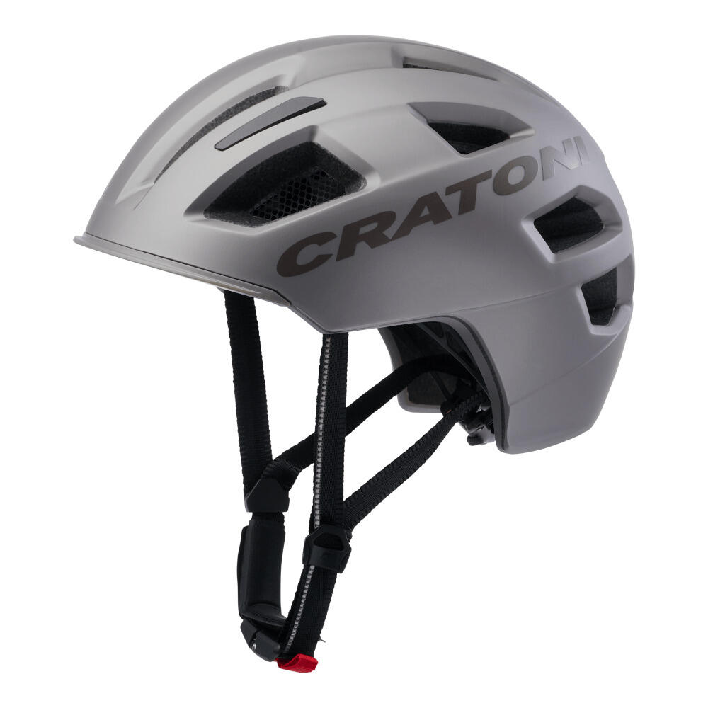 Cratoni - Casque De Vélo C-pure Coffee Mat - Casque - Gris - 58-61 Cm - Decathlon