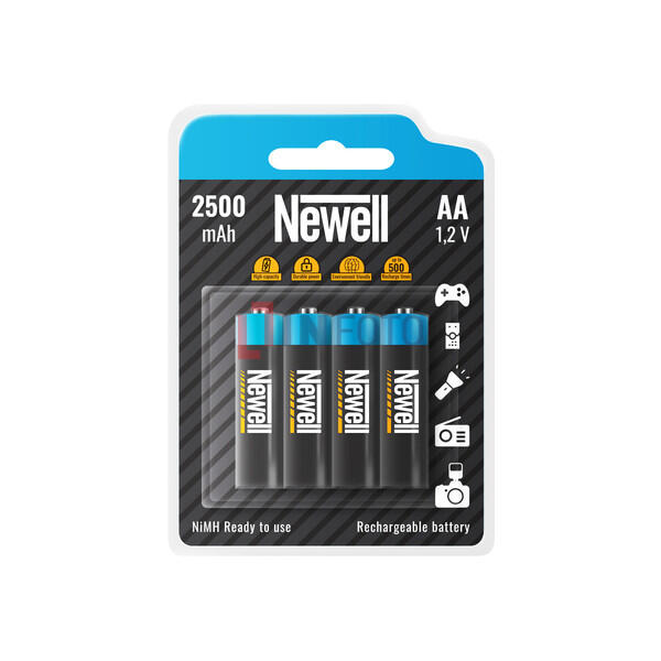 Akumulator Newell NiMH AA 2500 4 szt. blister 4/5