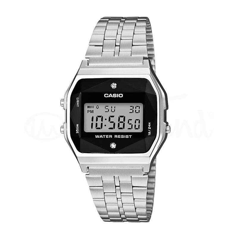 Relógio Casio A159WAD-1DF Diamond - Multidesporto Unisexo Prateado