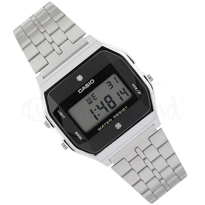 Relógio Casio A159WAD-1DF Diamond - Multidesporto Unisexo Prateado