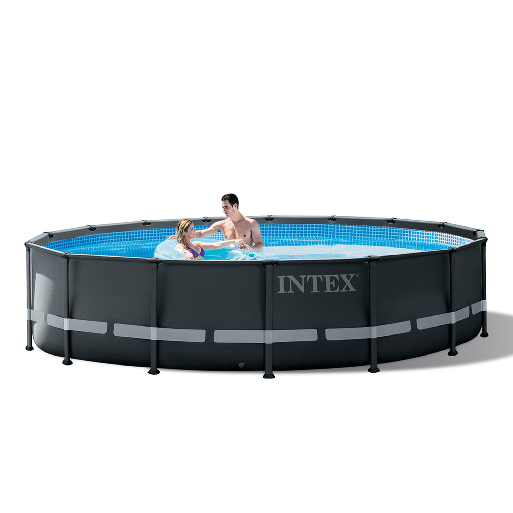 Piscina desmontable redonda Intex Ultra XTR Frame 488x122 cm con depuradora 2/7