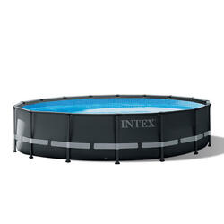 Piscina desmontable redonda Intex Ultra XTR Frame 488x122 cm con depuradora