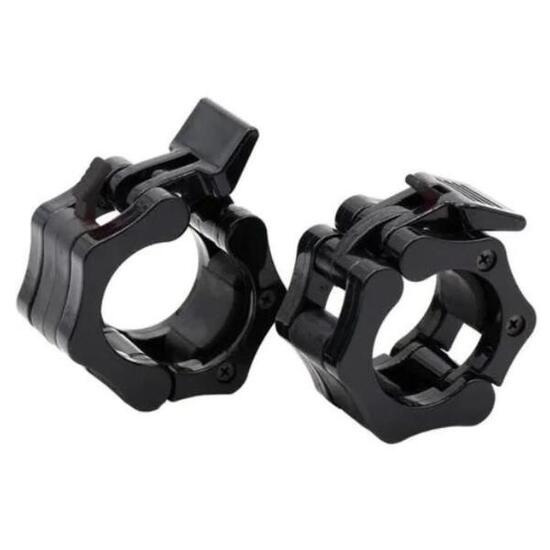 Butée Réglable pour Barre Olympique 50mm Fitness Tech