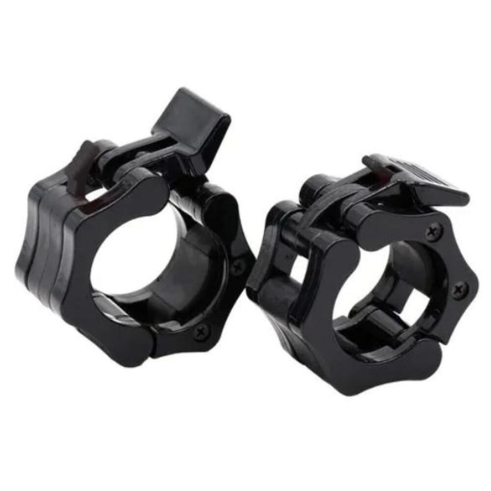 Fitness Tech - Butée Réglable Pour Barre Olympique 50mm Fitness Tech - Barre De Musculation - Noir - 1 Kg - Decathlon