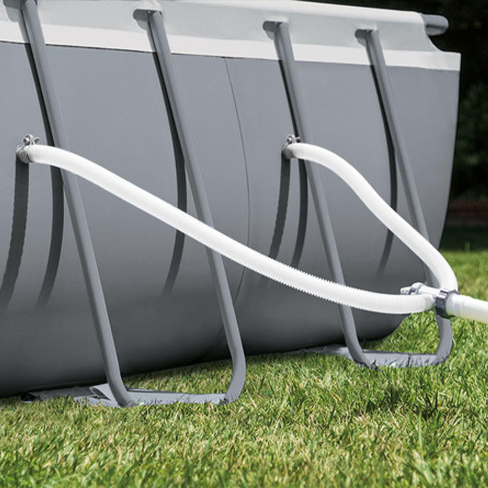 Piscina desmontable rectangular Intex Ultra XTR Frame 732x366x132cm + depuradora 4/5