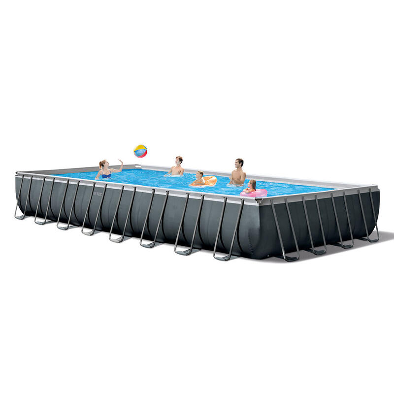 975 x 488 x 132 cm Intex Ultra XTR Frame zwembad set rechthoek