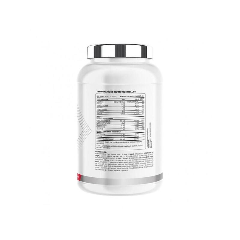 100% WHEY PROTEINE ADVANCED (900gr) | Fraise Yogourt