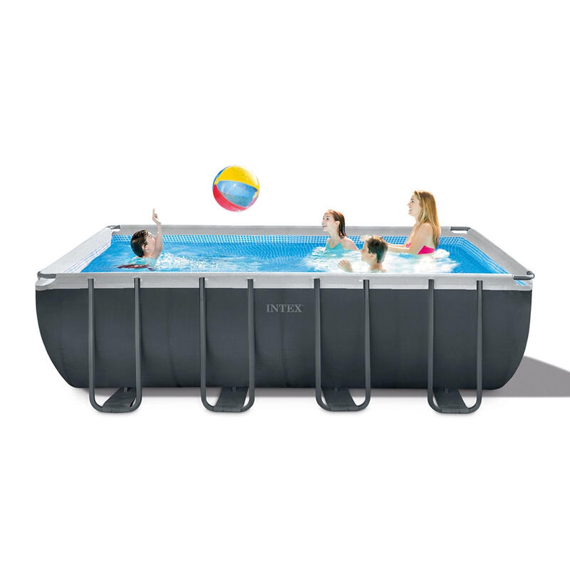 Piscina desmontable rectangular Ultra XTR Frame Intex 549x274x132 + depuradora