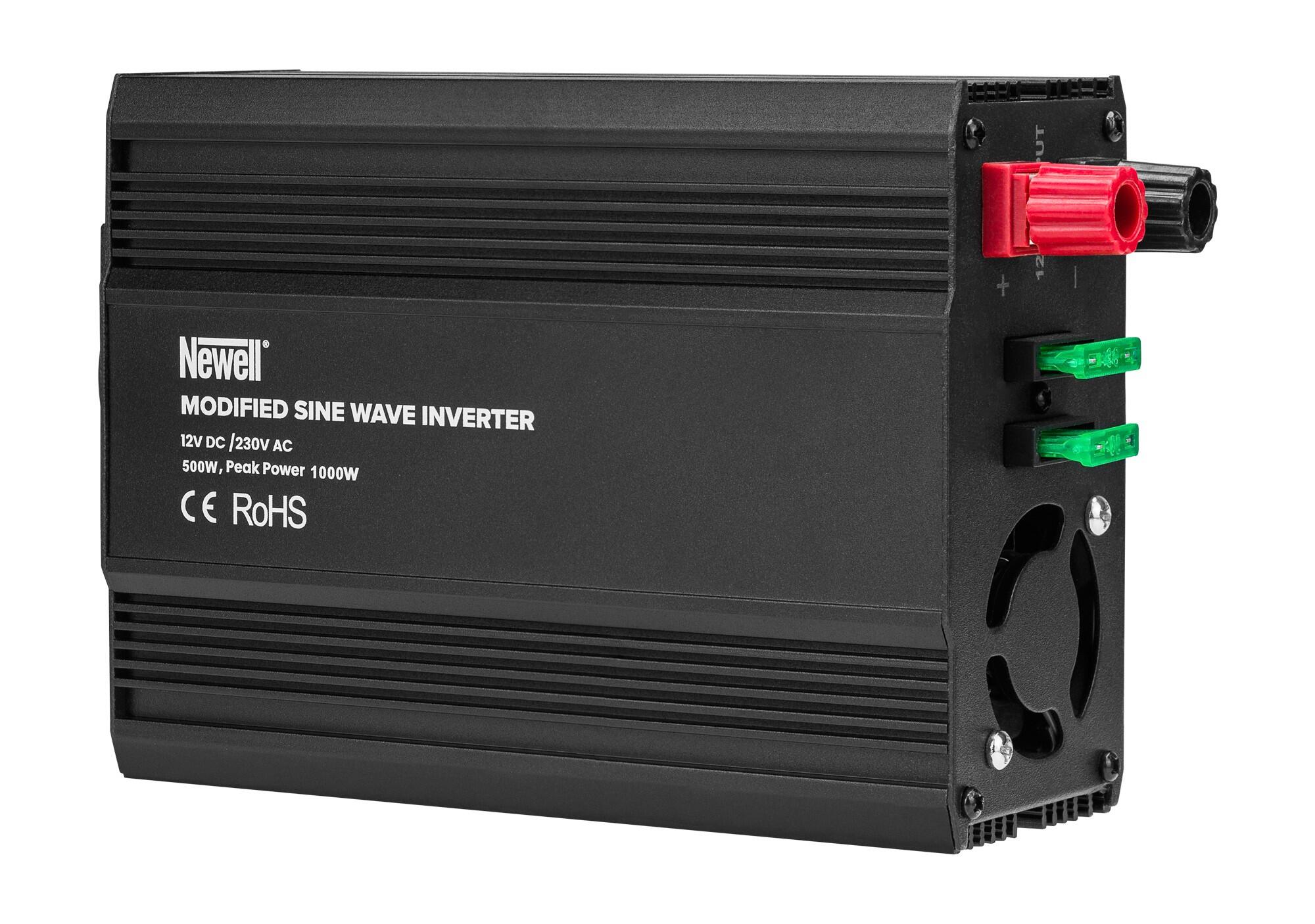 Przetwornica napięcia Newell z modyfikowaną sinusoidą - 12V/230V 500W