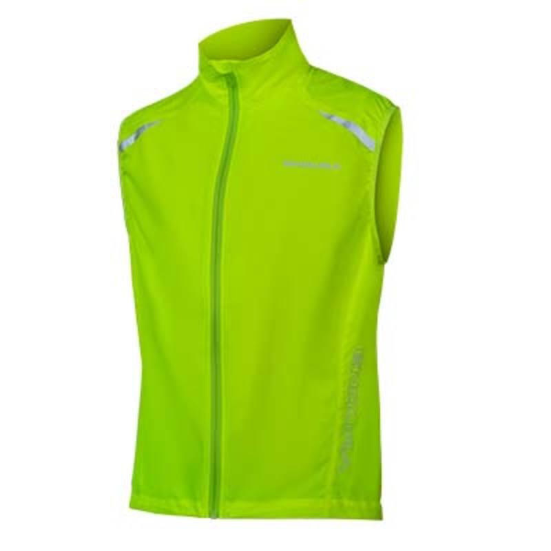 Chaqueta cortavientos sin mangas Endura Hummvee Hi-Viz Yellow