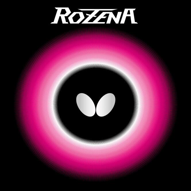 BUTTERFLY Butterfly Rozena Table Tennis Rubber RED 2.1MM