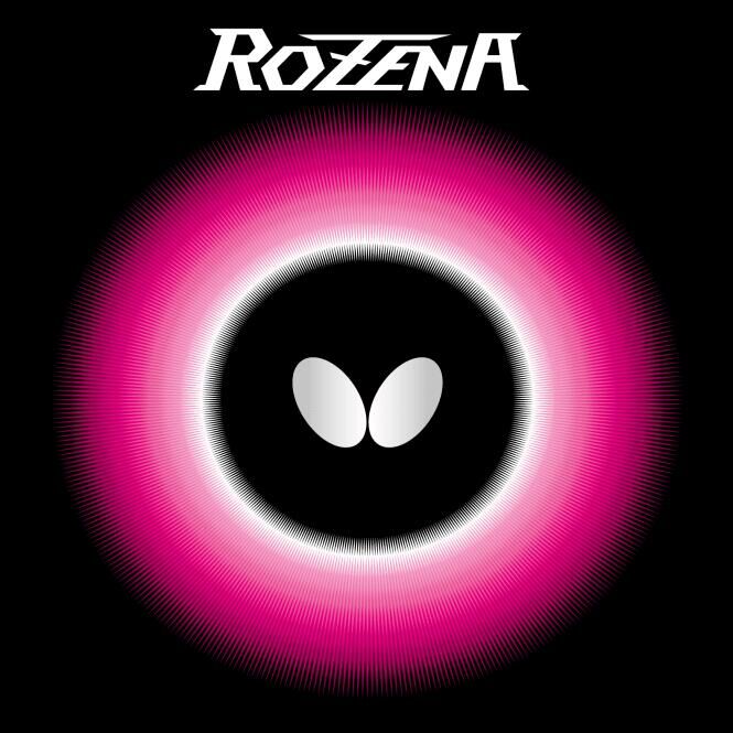 BUTTERFLY Butterfly Rozena Table Tennis Rubber RED 2.1MM